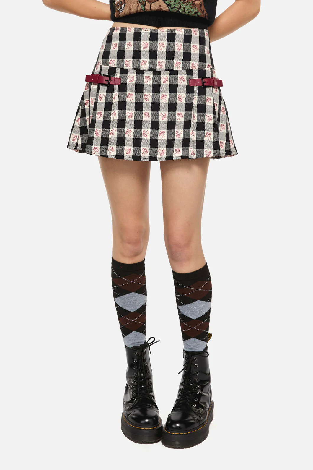 Sweet Home Gingham Skort