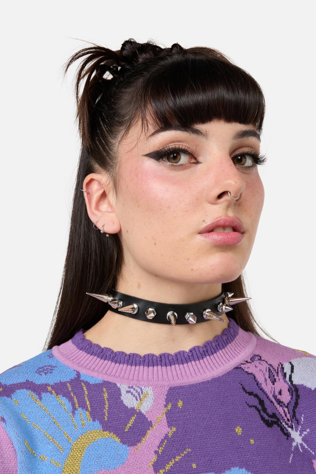 Two Size Spike Choker