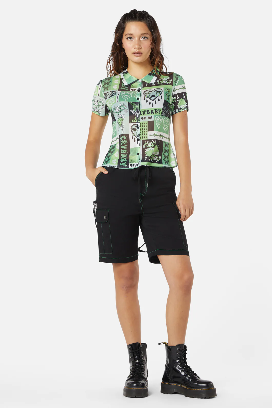 Cry Baby Mesh Blouse