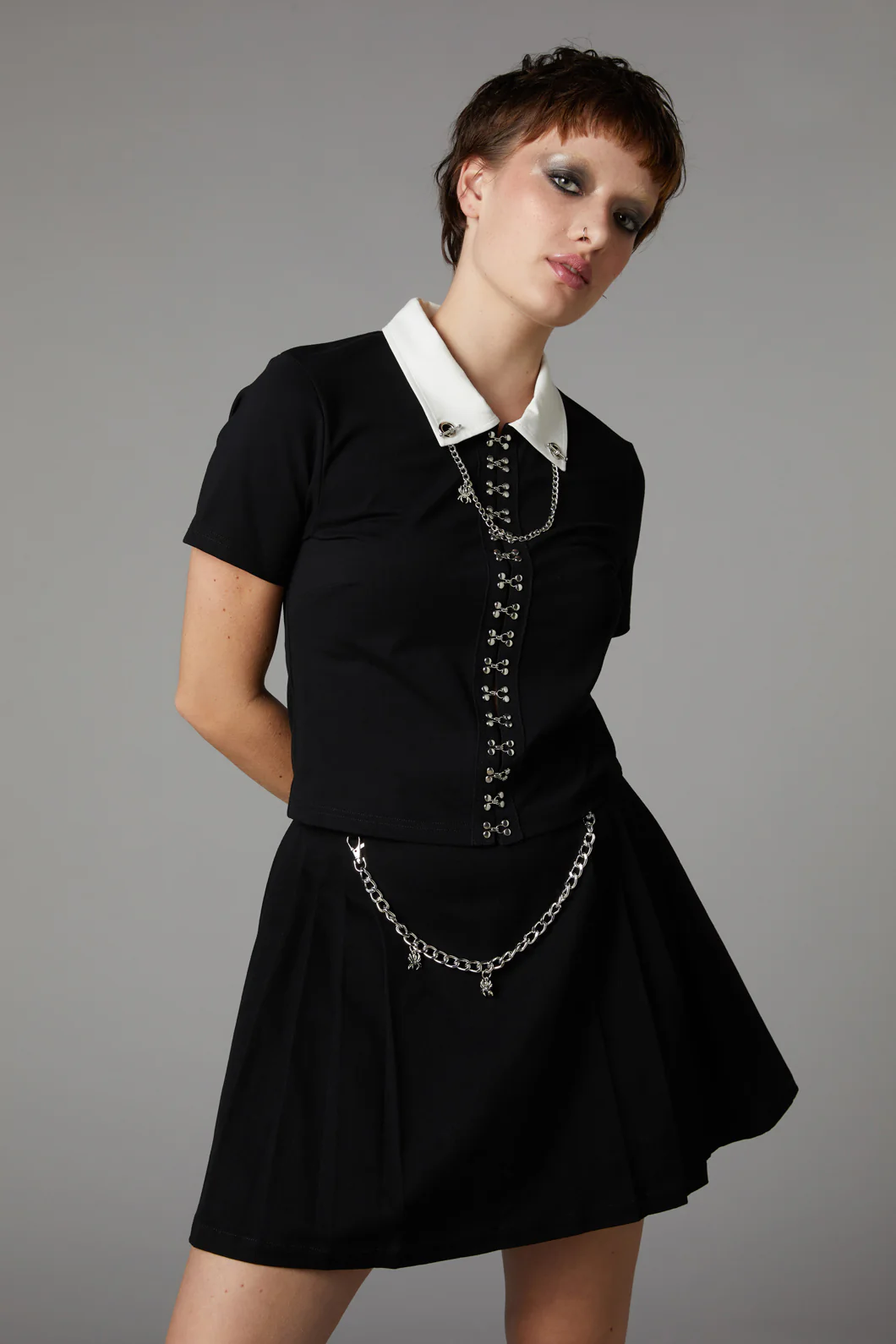 Strings Gothic Blouse