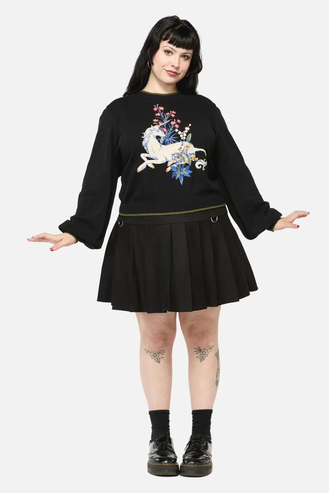 Curve Aicorn Placement Knit