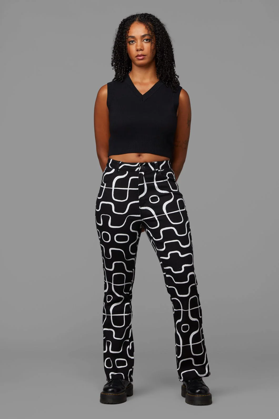 Haunted Bloom Knit Vest