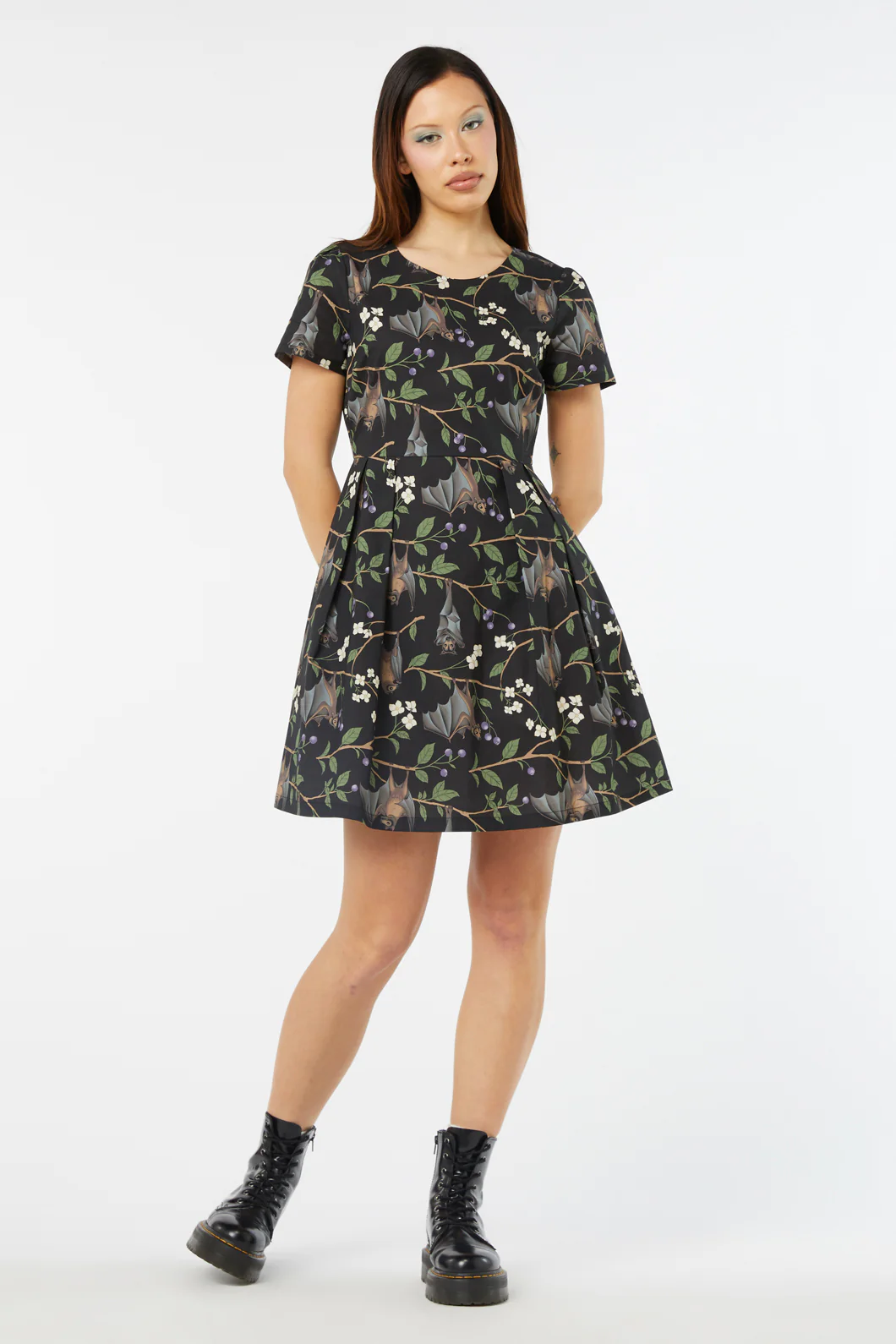 Old World Printed Dress