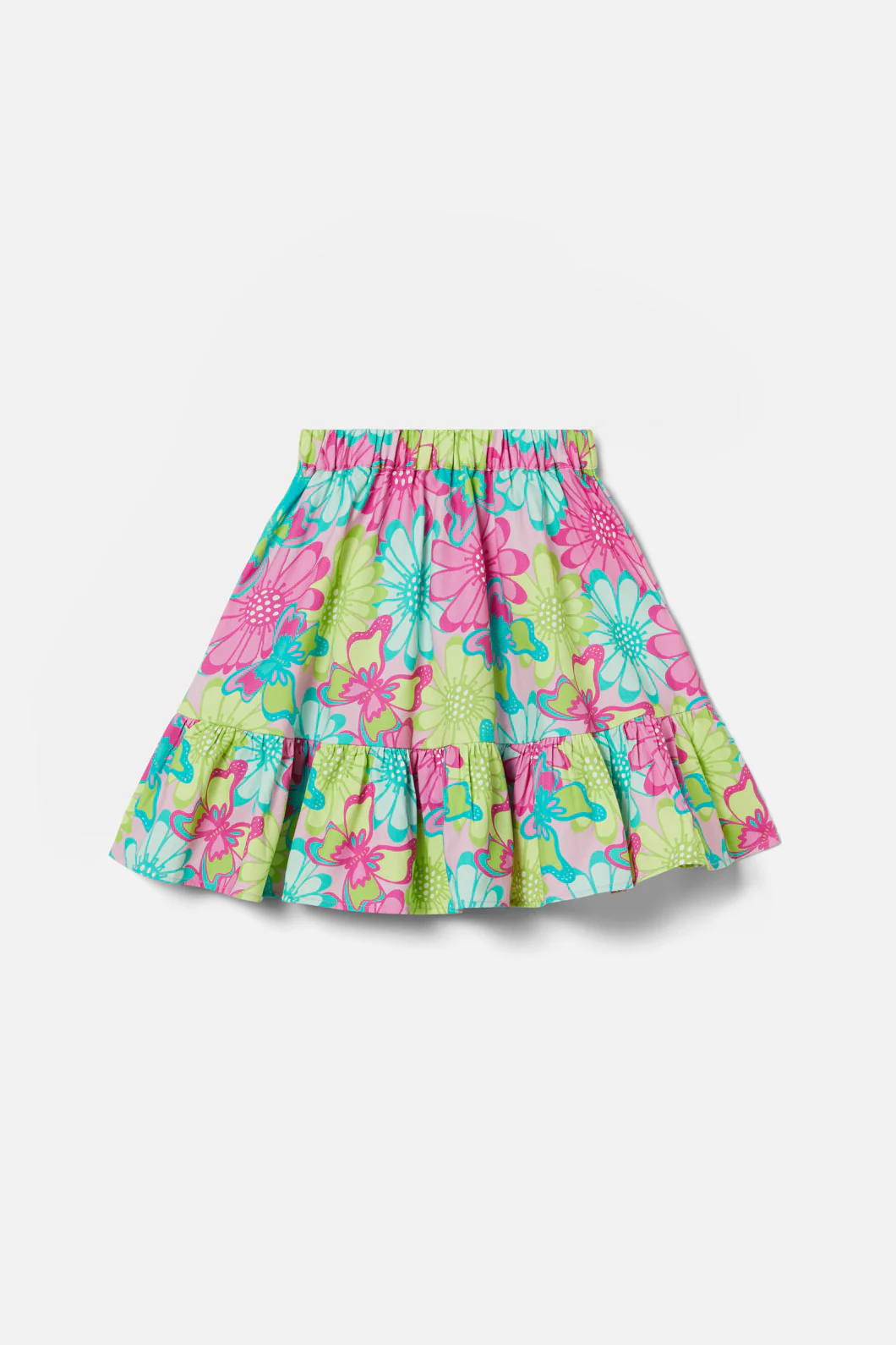 Giant Flowers Kids Skirt