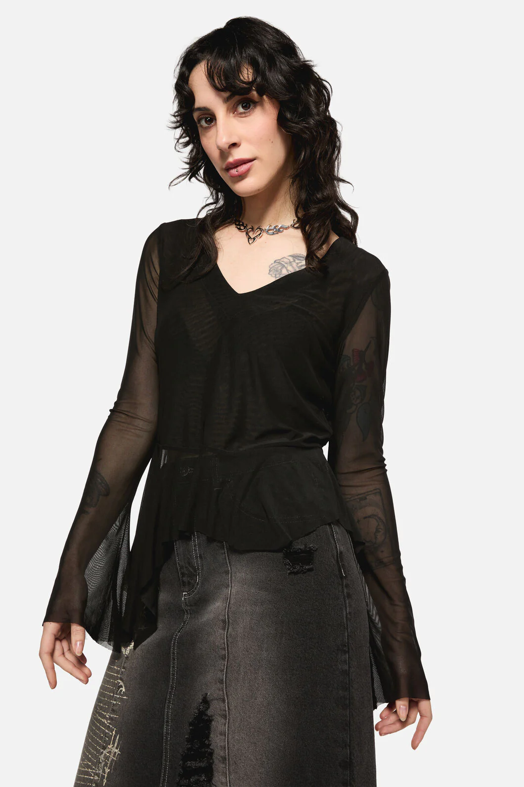Crypt A-Symetrical Mesh Top