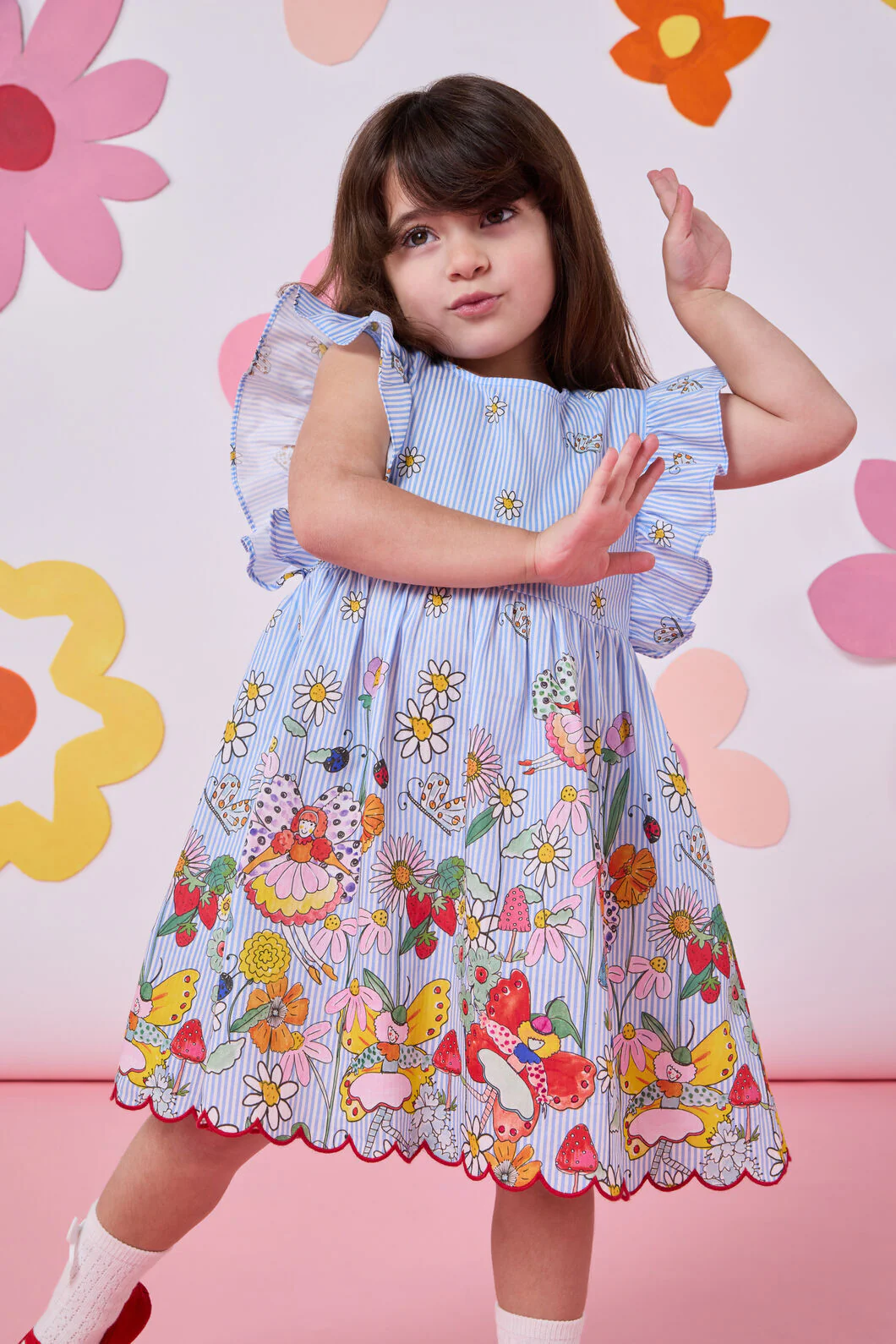 Fairies Kids Border Dress