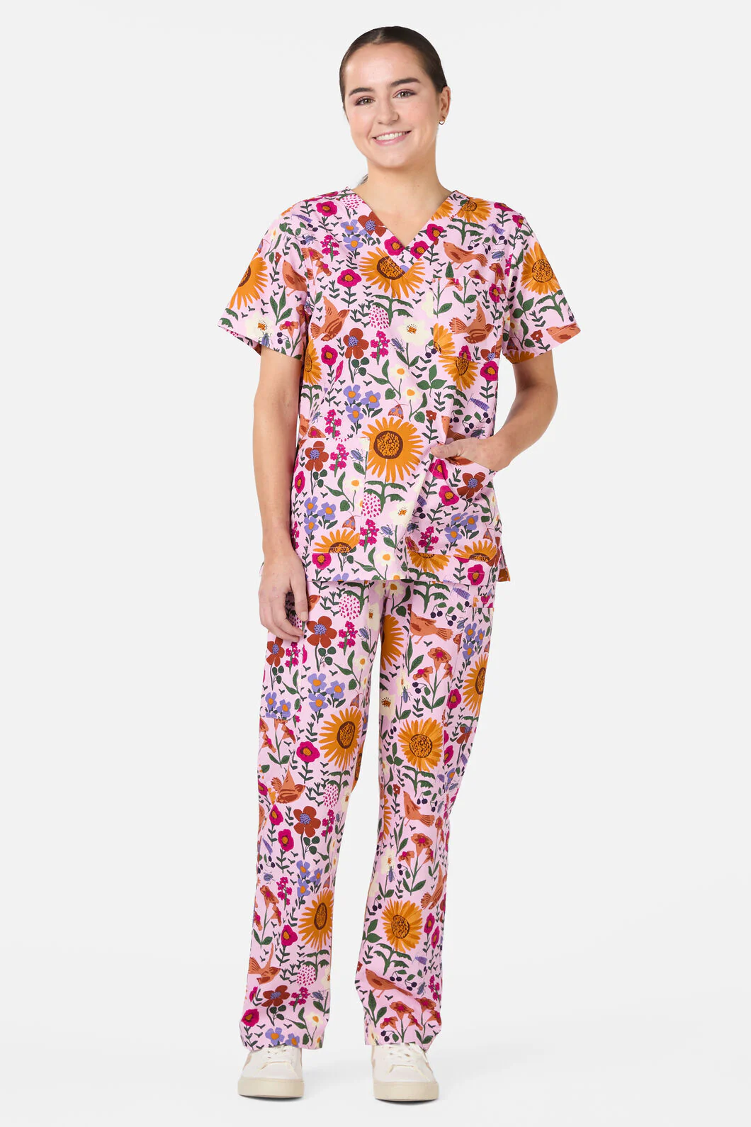 Wild Garden Scrub Set