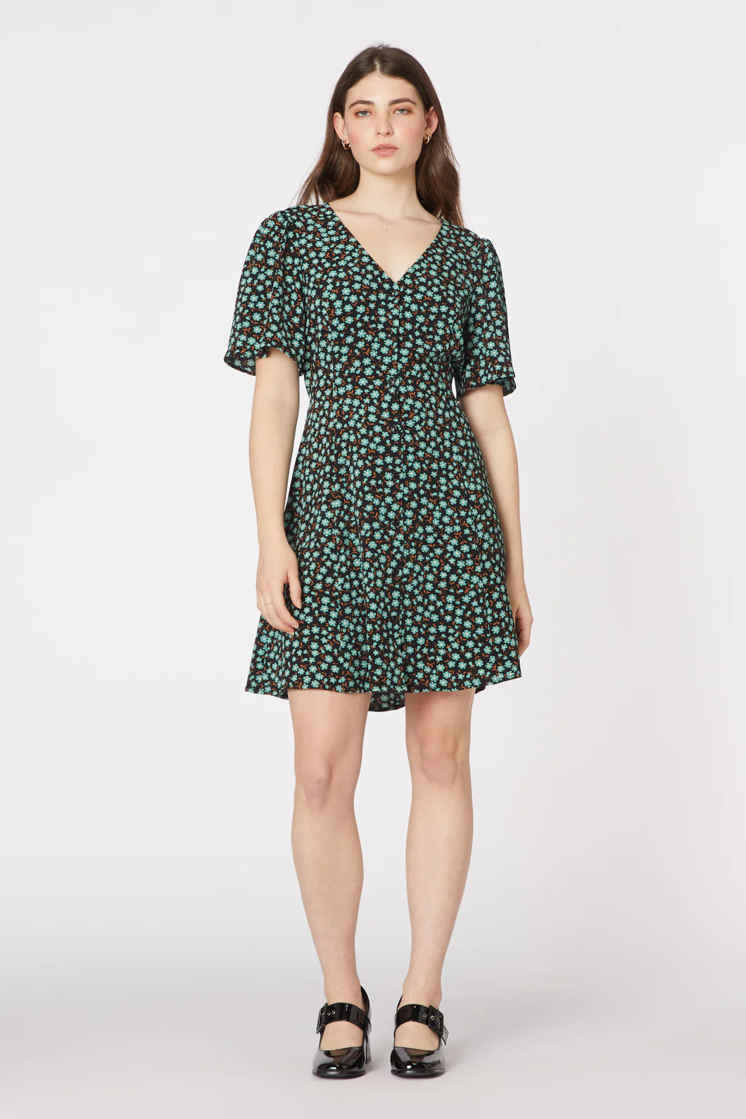 Elsa Ditsy Mini Dress