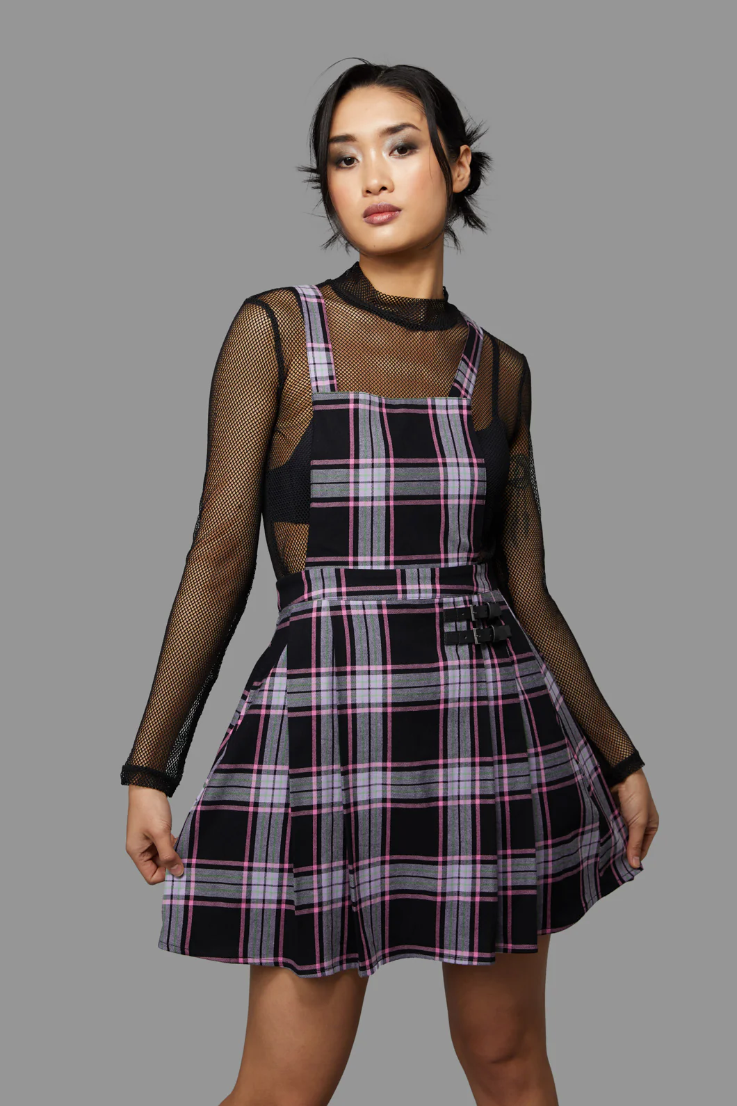 Myrtle Tartan Pinafore