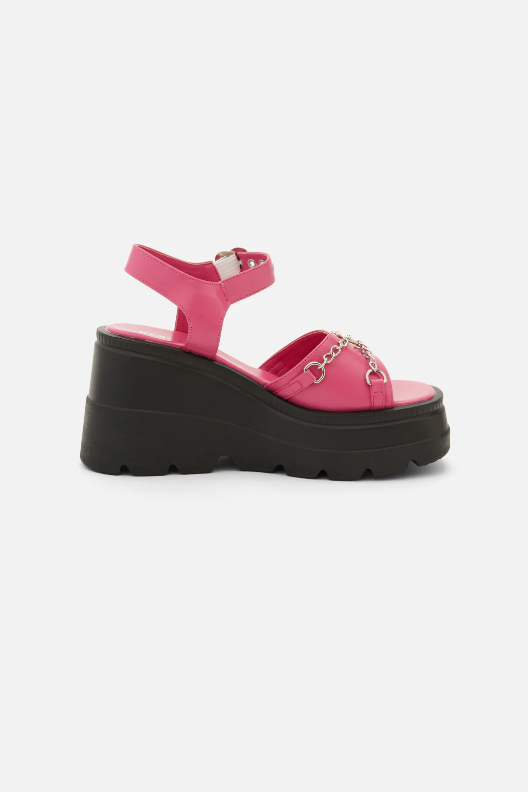 Pink Heart Trim Sandal