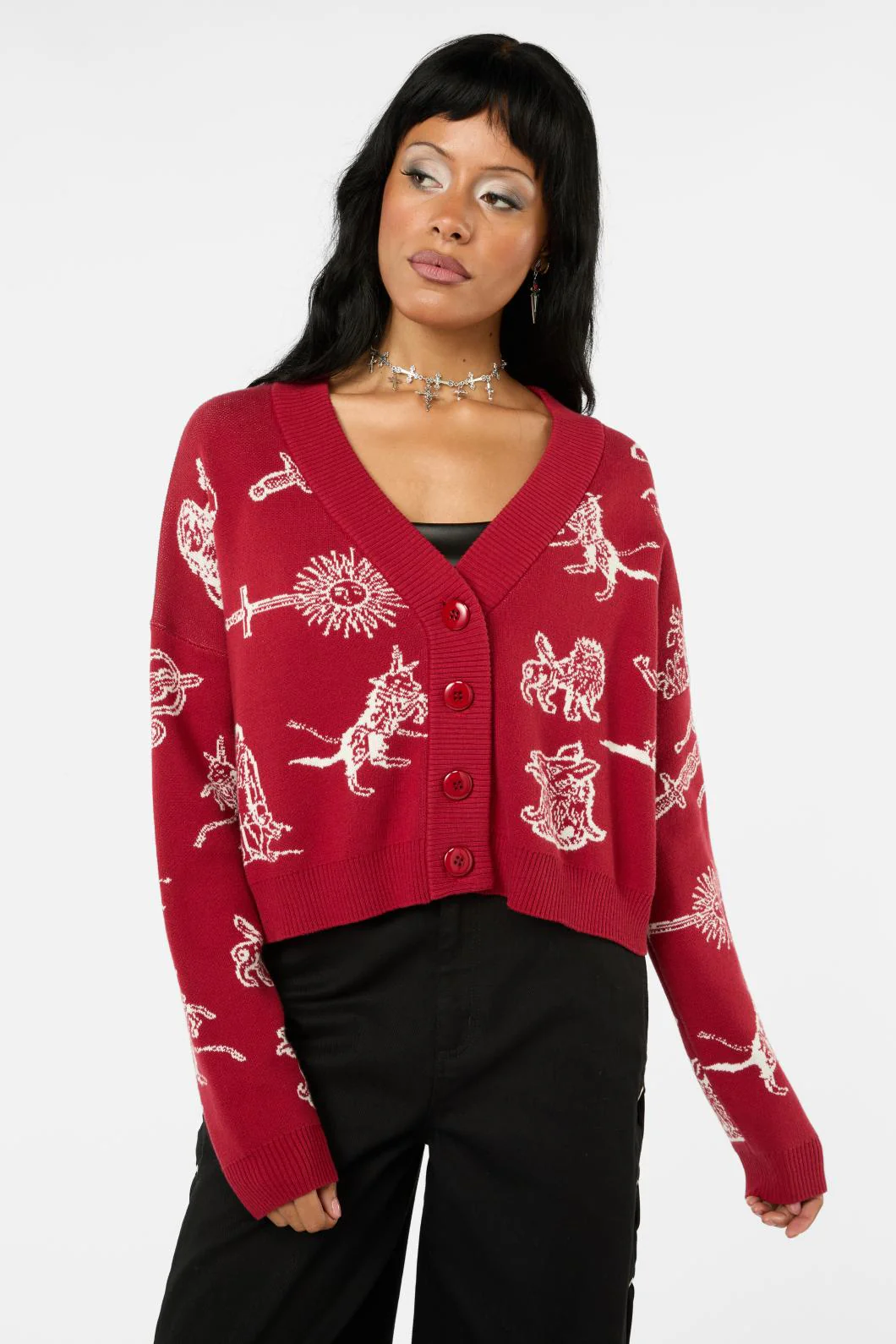 Darc Printed Cardi