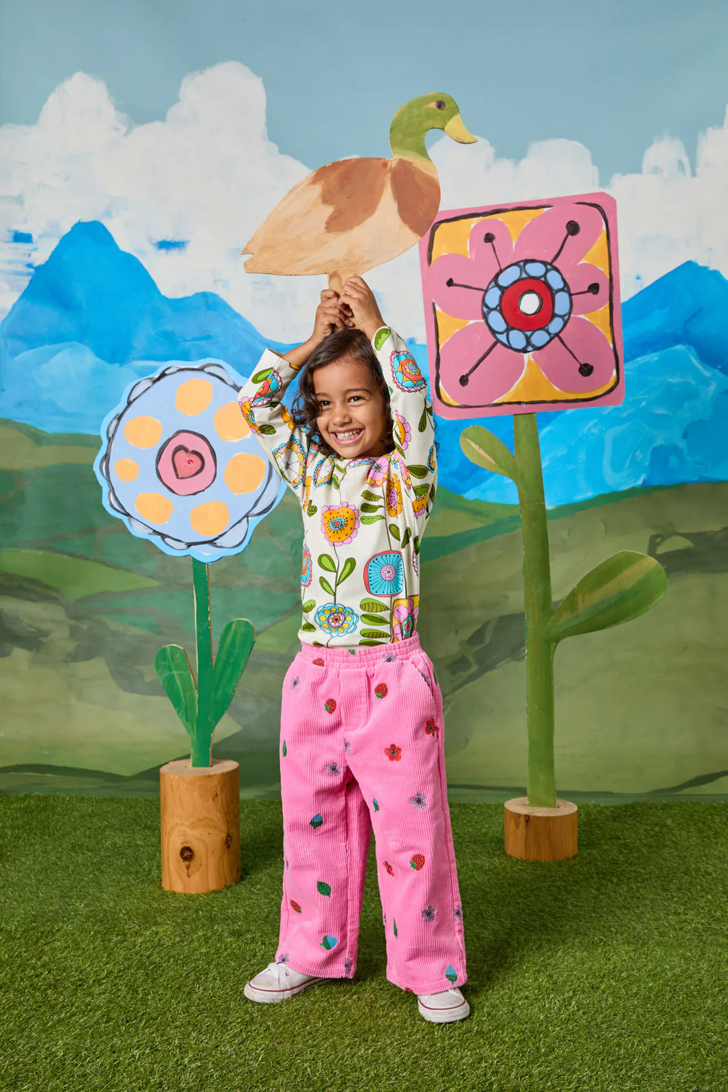 Wallpaper Kids LS Tee