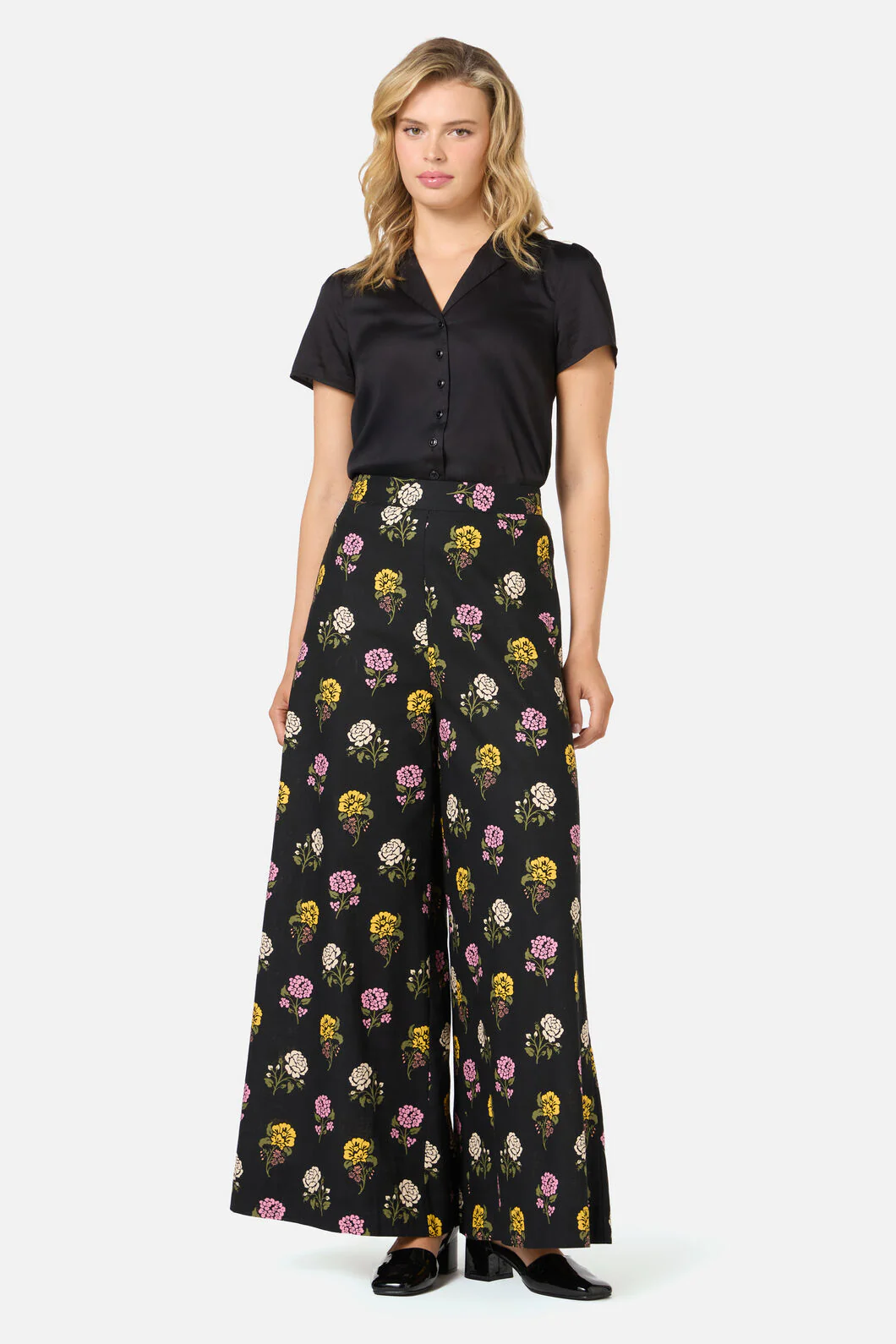 Astrid Rose Wide Leg Pant
