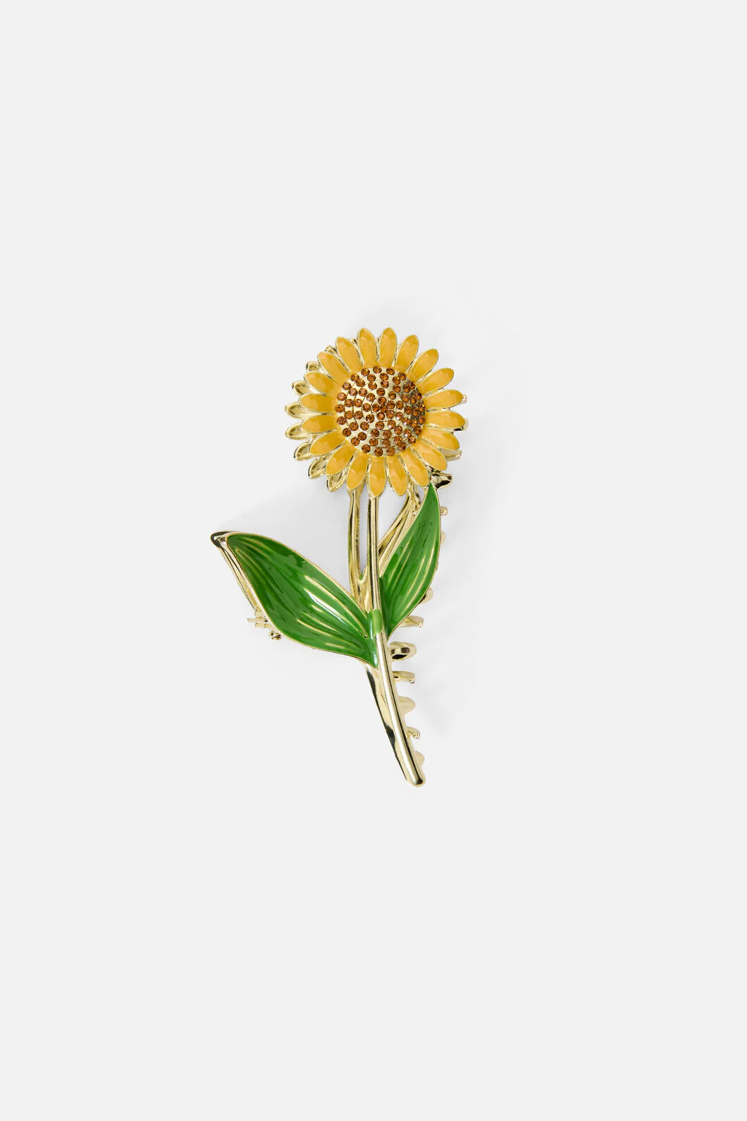 Sunflower Claw Clip
