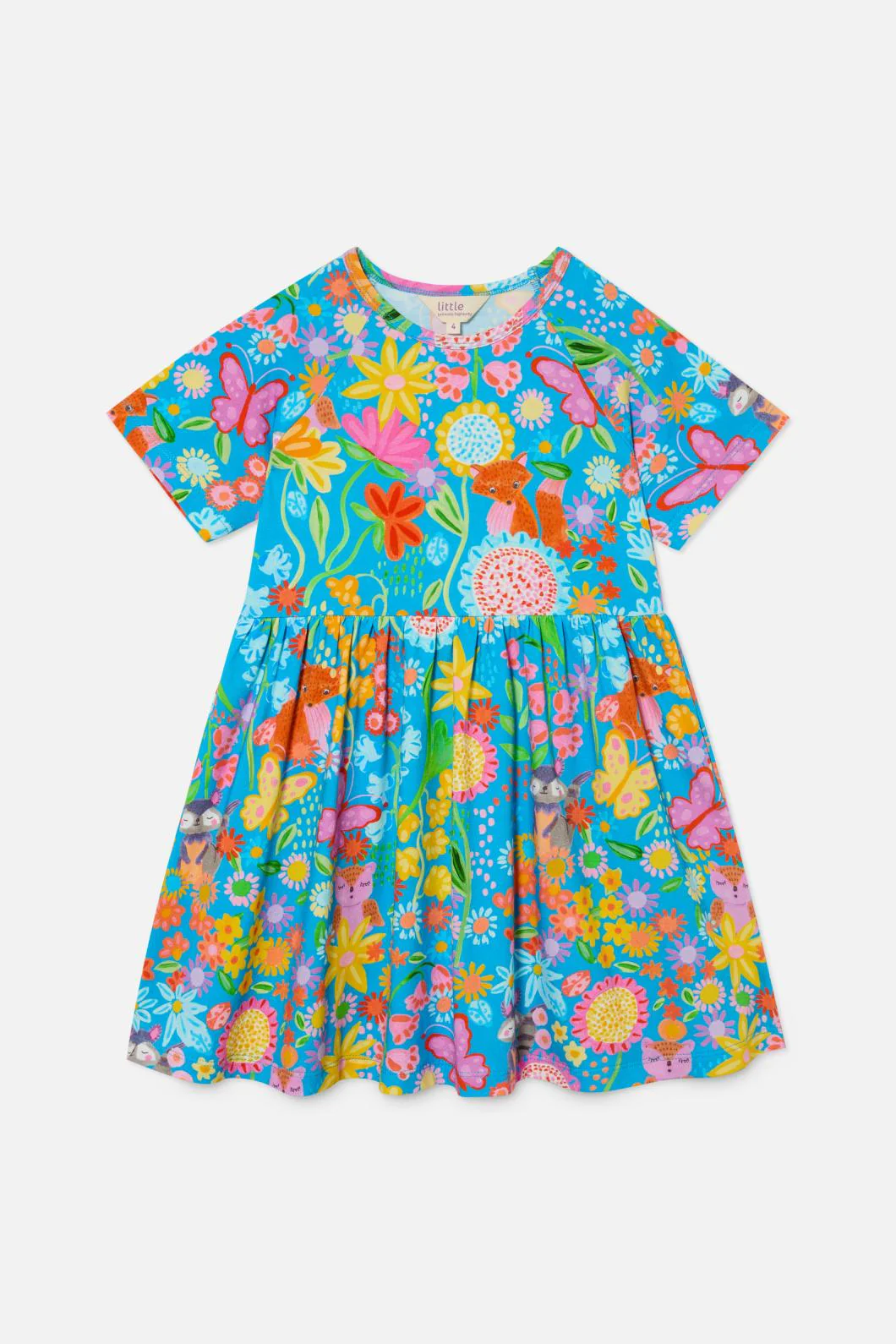 Folk Flower Kids Dress