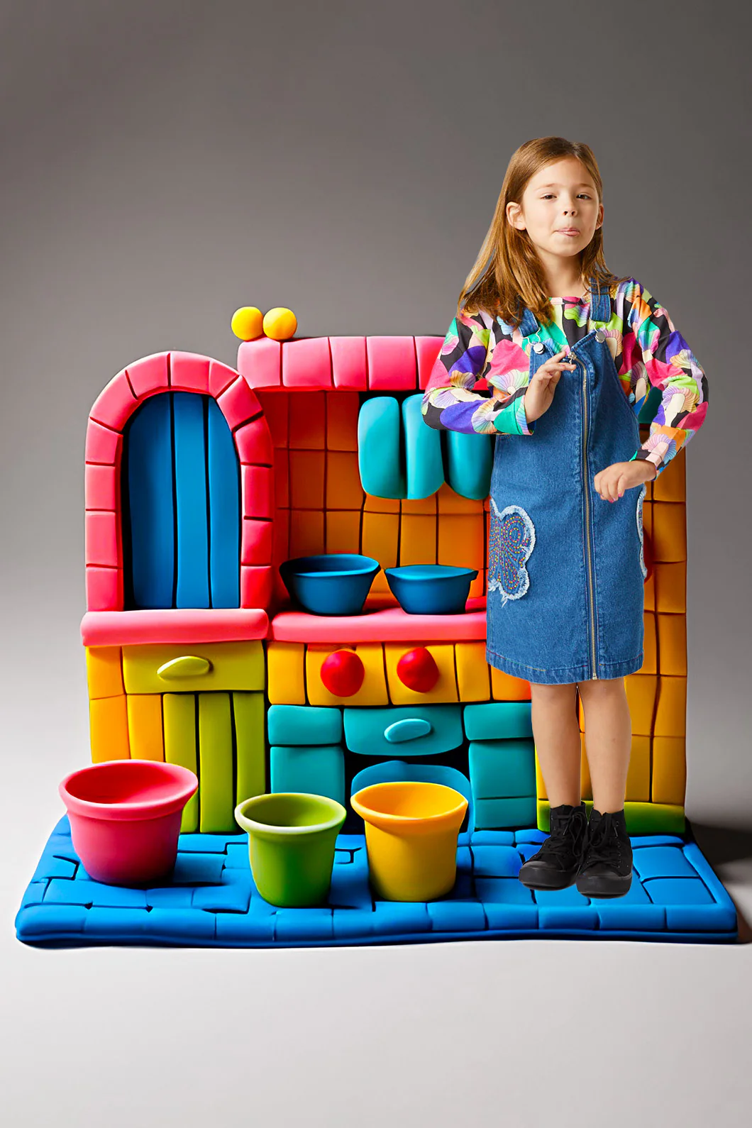 Nite Flight Kids Pinafore