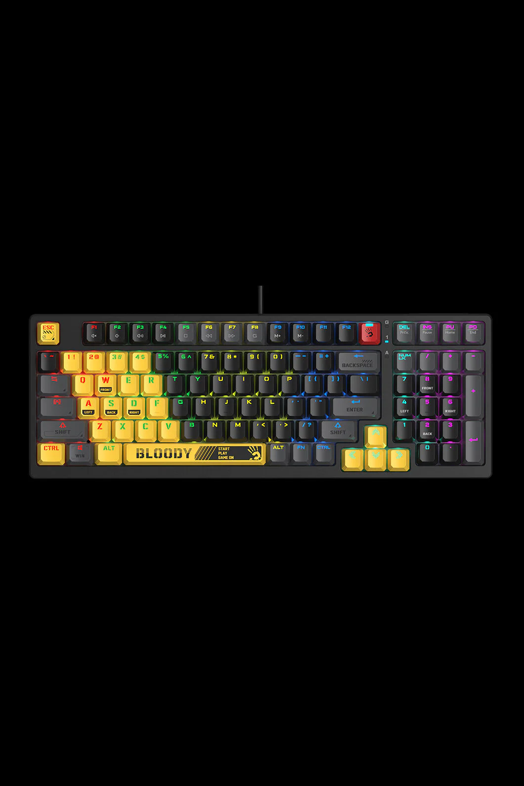 S98 BLMS Mechanical Keyboard 80% (Sports lime)
