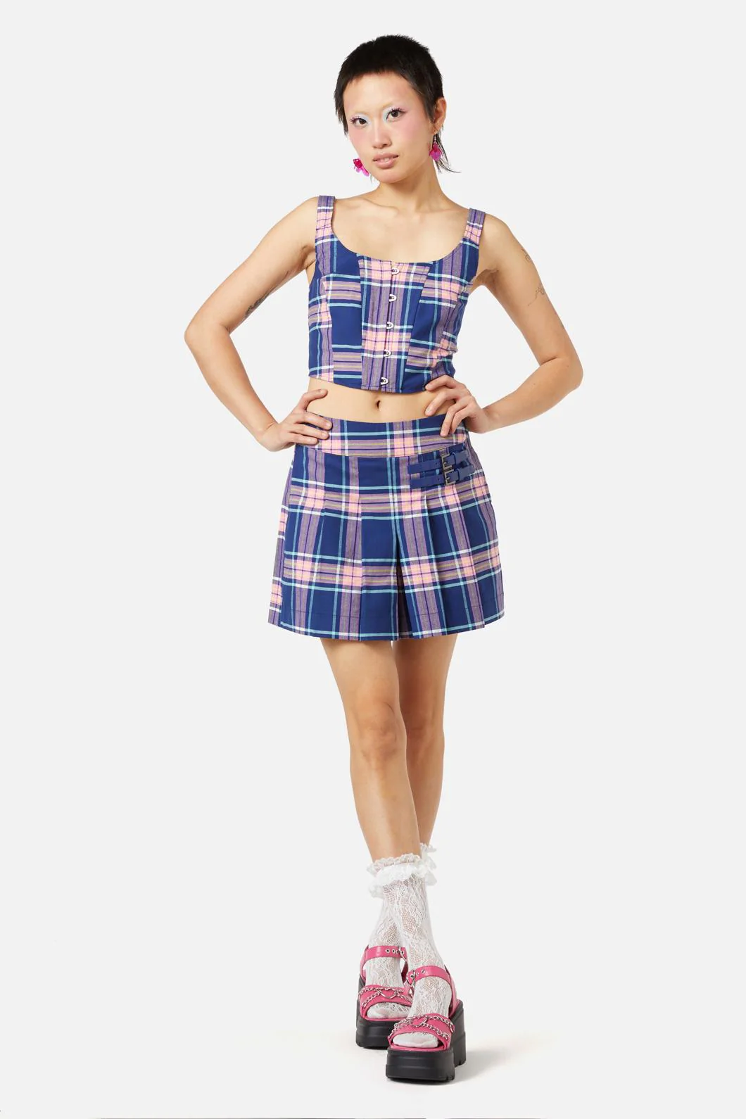 Sandbank Tartan Skort