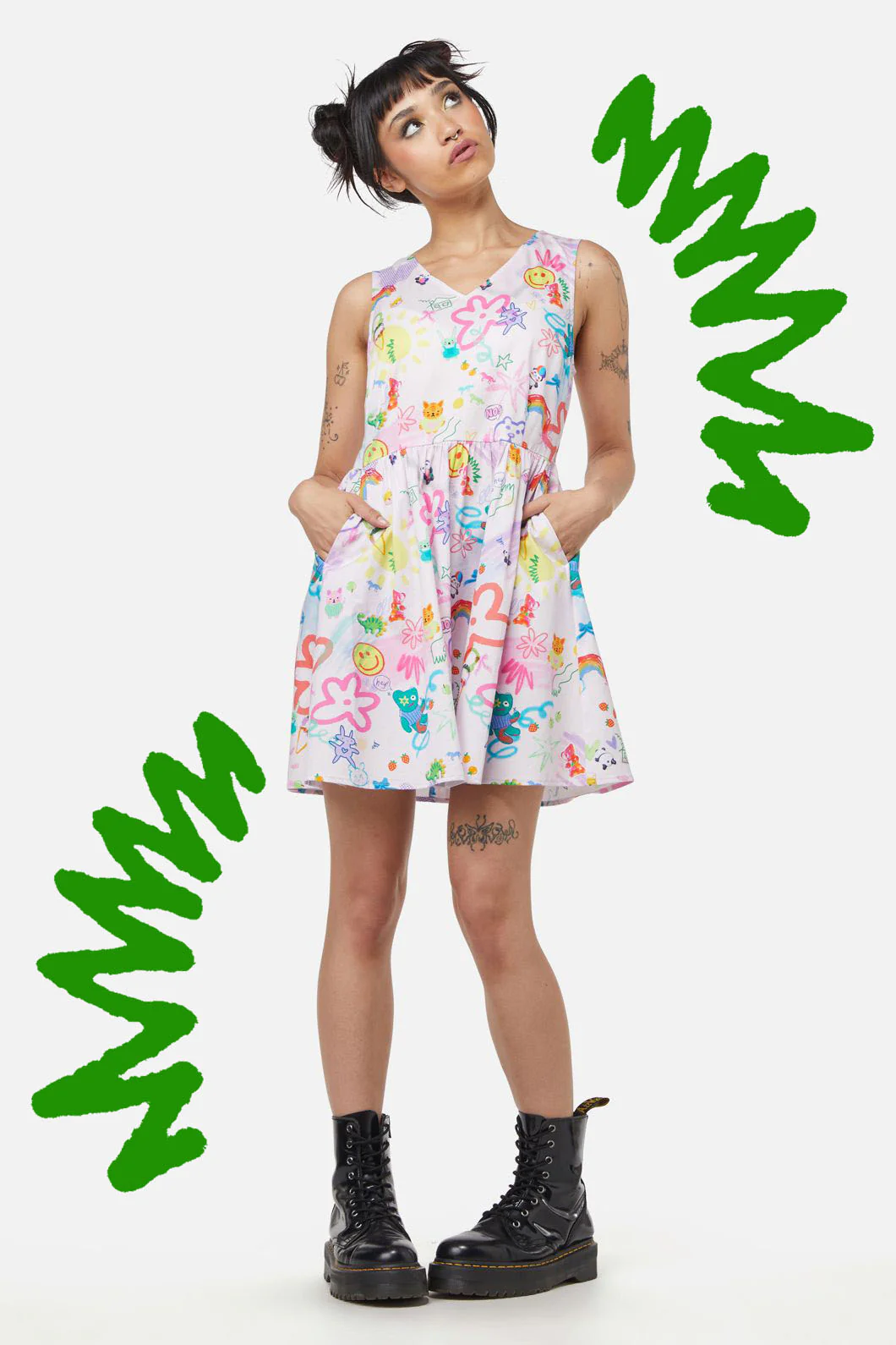 Zero Concentration Mini Dress