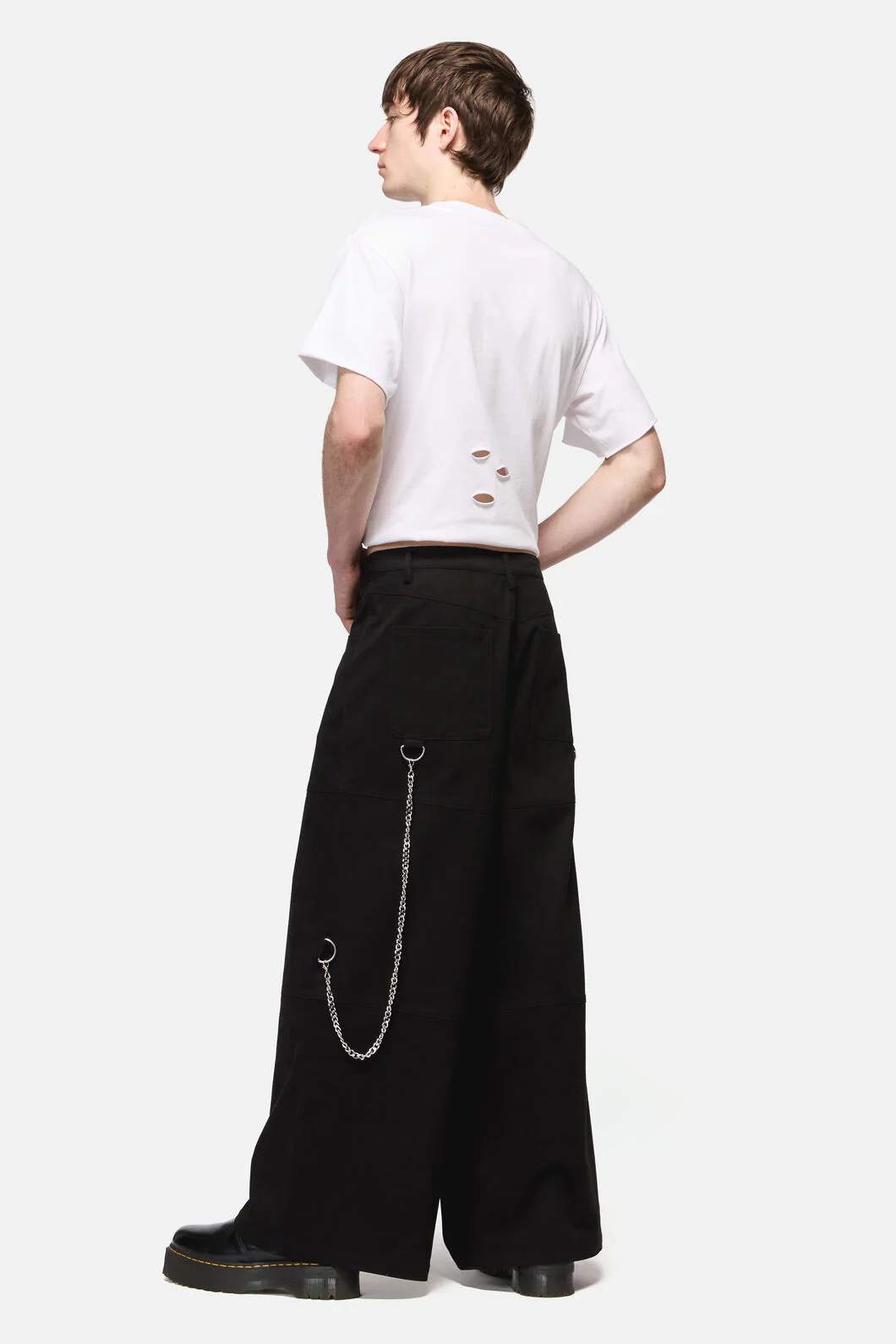 Defiant Grunge Trim Wide Leg Cargo