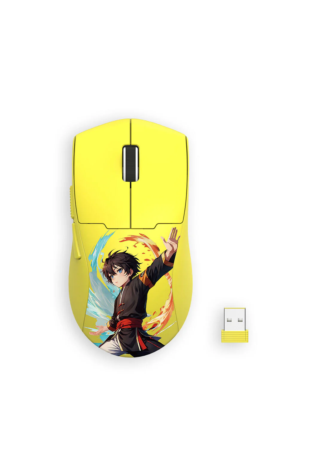 M918-PRO K1ng Max Mouse (Yellow)