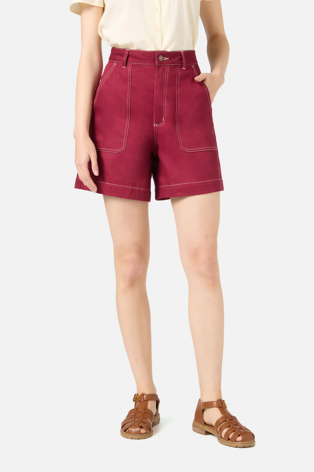 Ruby Drill Shorts