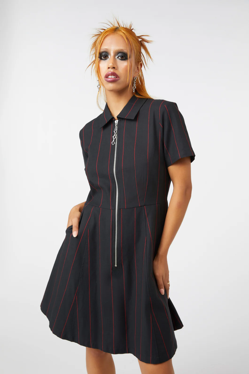 Impossible Things Pin Stripe Dress