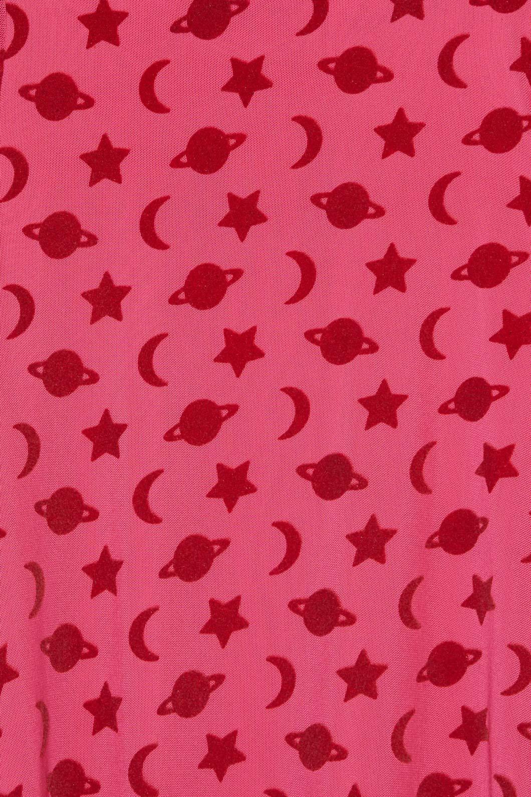 Galaxy Kids Mesh Dress