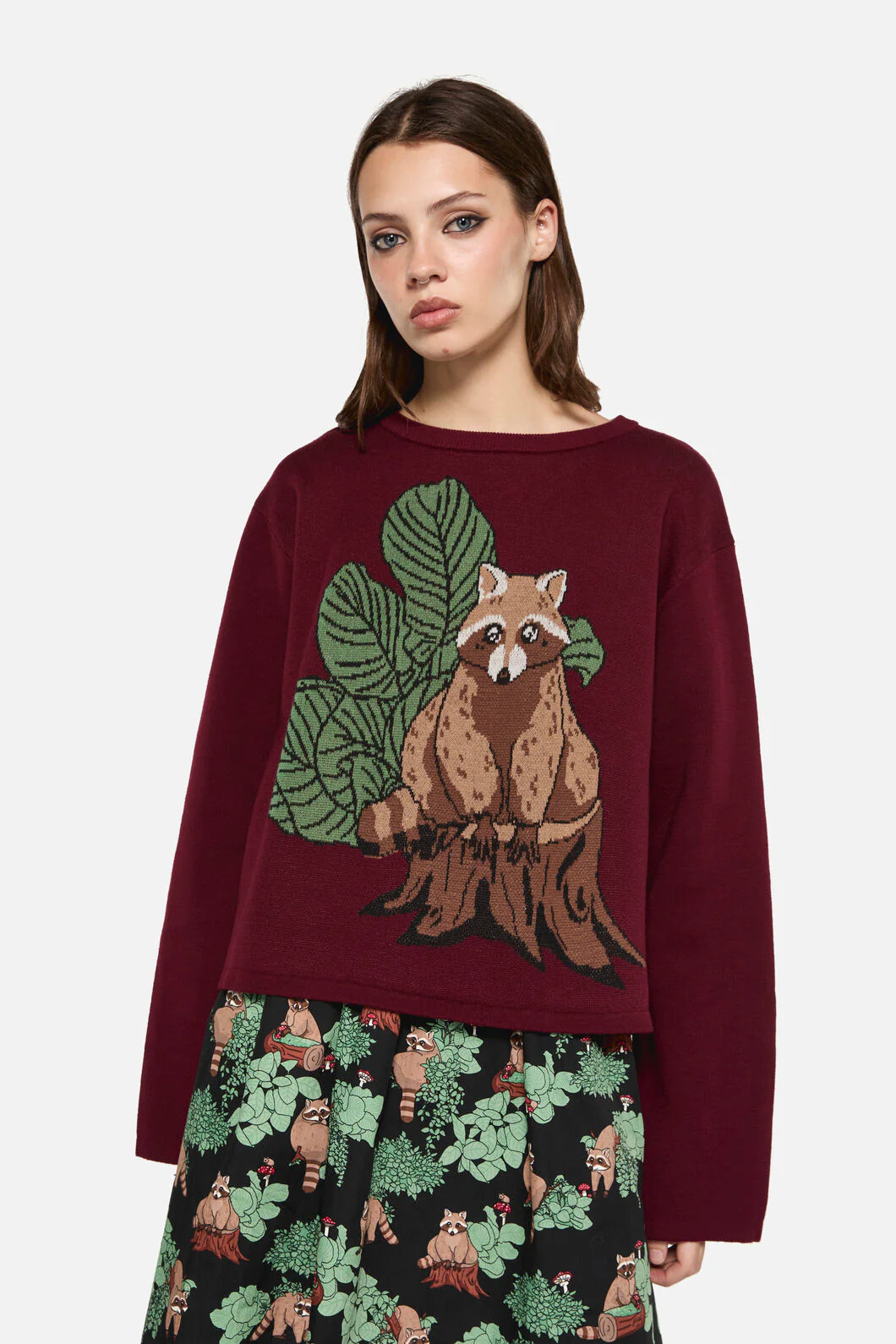 Haus Of Raccoon High Neck Knit