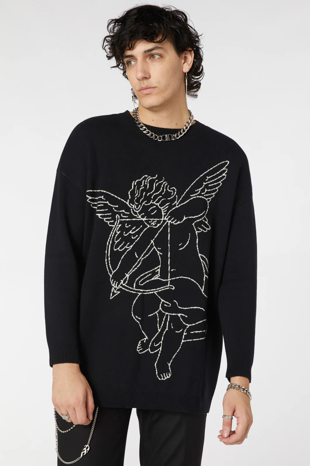 Oversize Cherub Cotton Knit