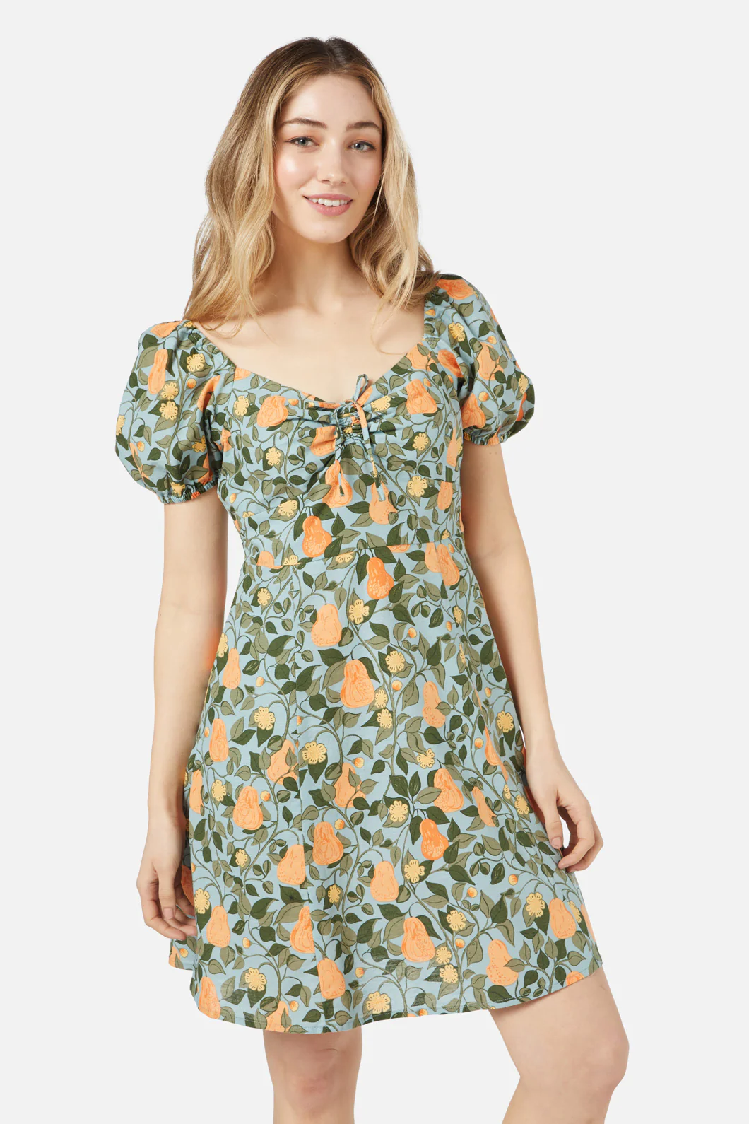 Pear Vine Mini Dress
