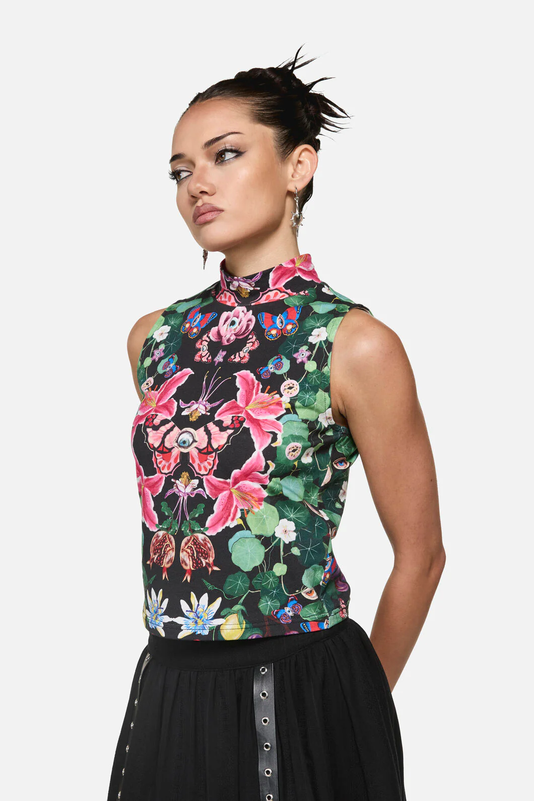 See No Evil Print Tank Top