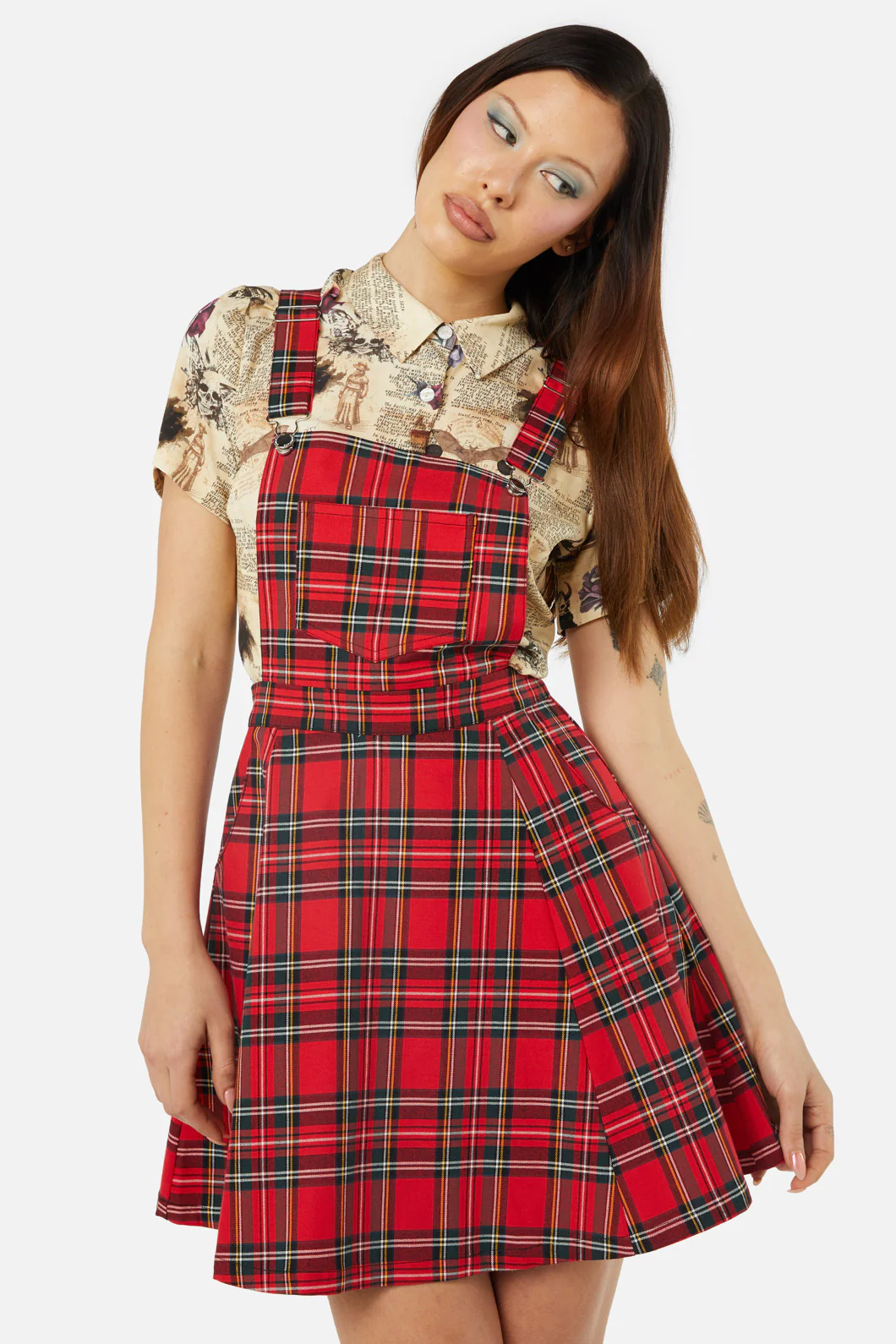 Chosen Tartan Pinafore
