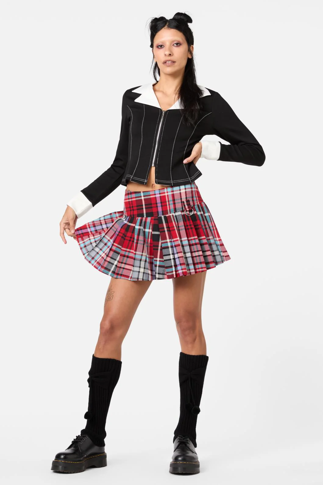 Scorpion Tartan Skort