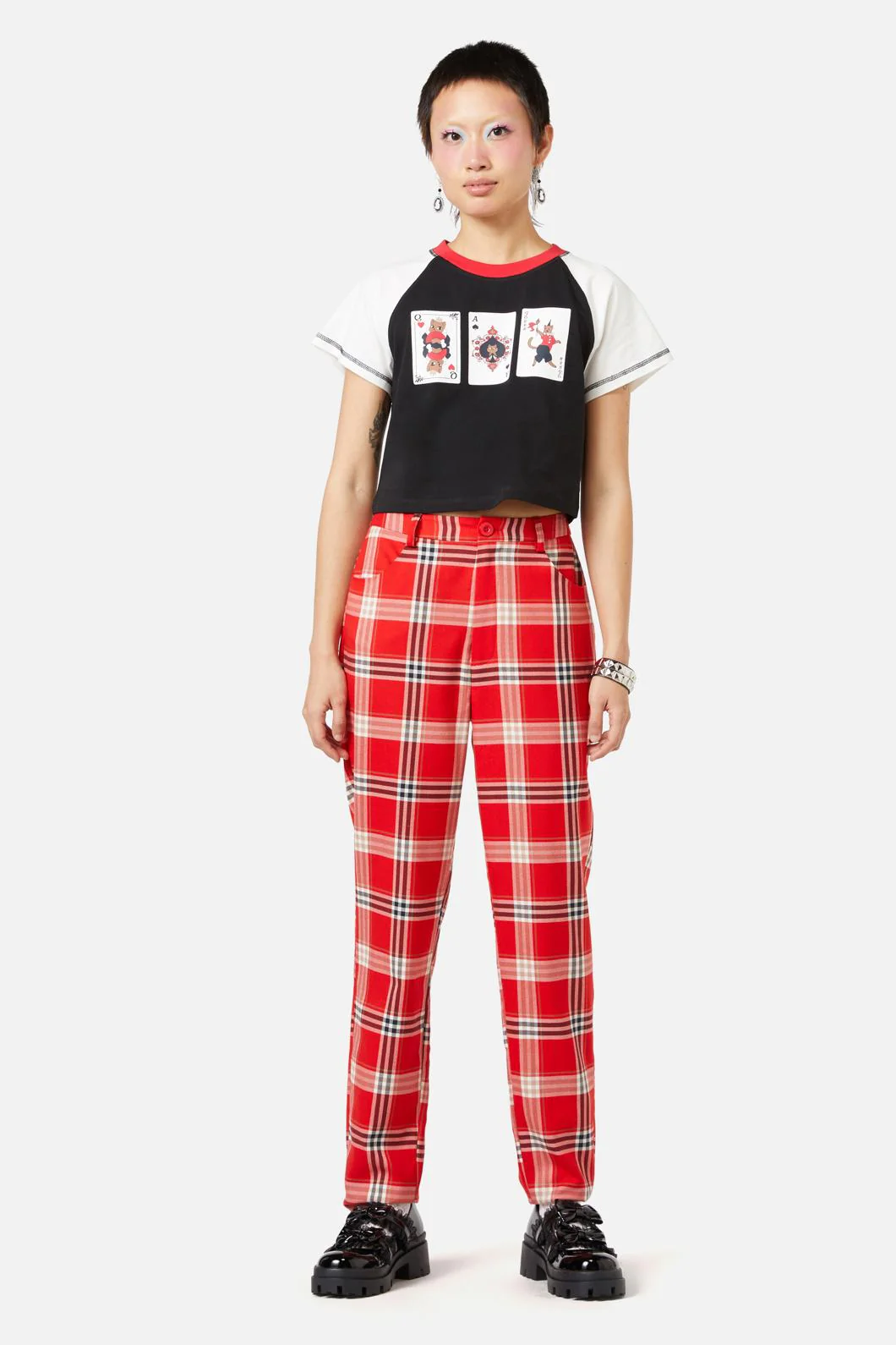 Queen Of Cats Raglan Tee