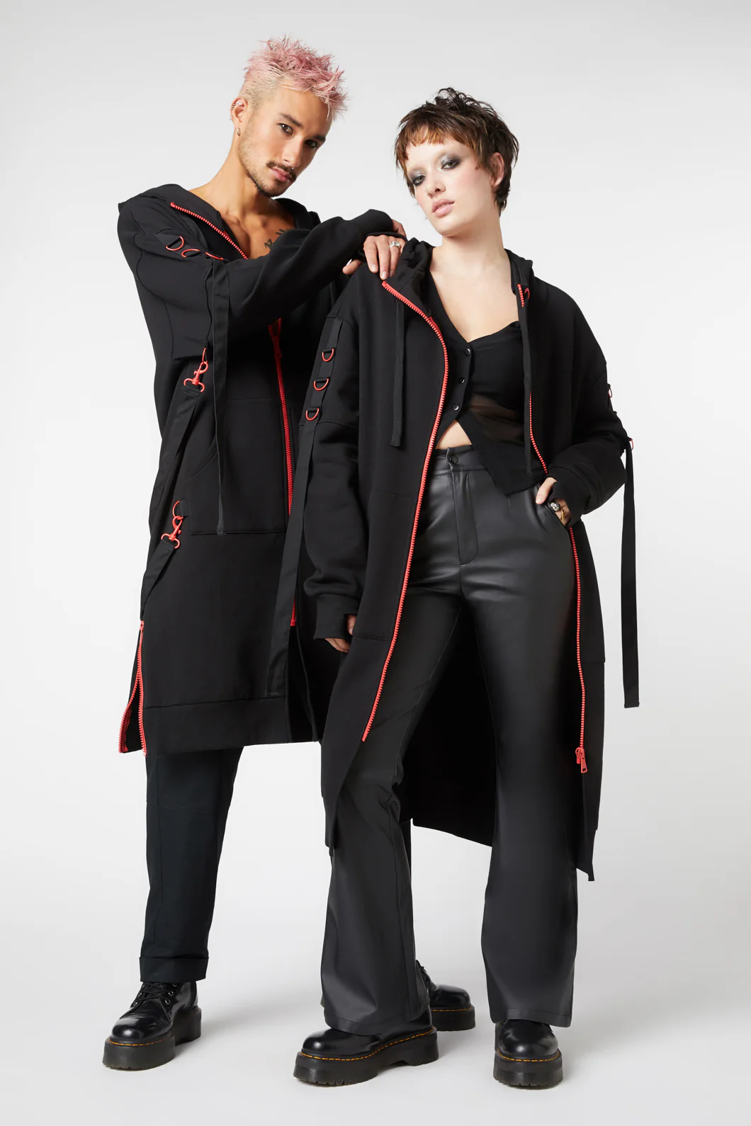 Goth Metal Trim Jacket