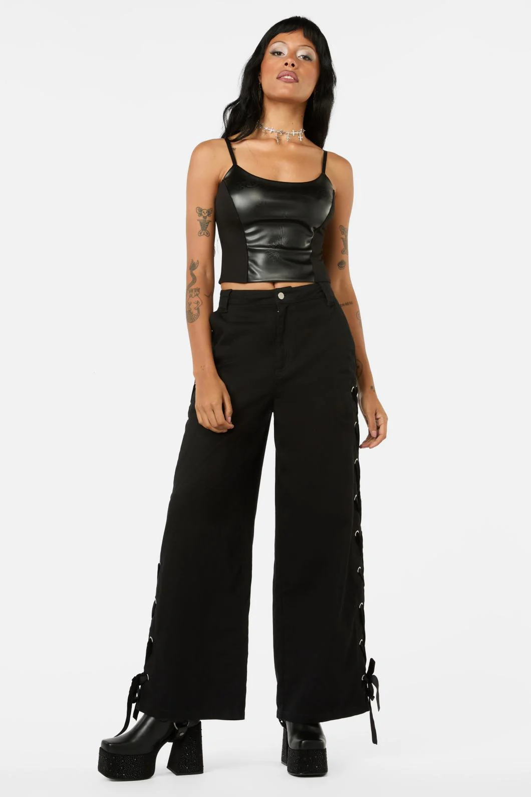 Not Afraid Print Corset