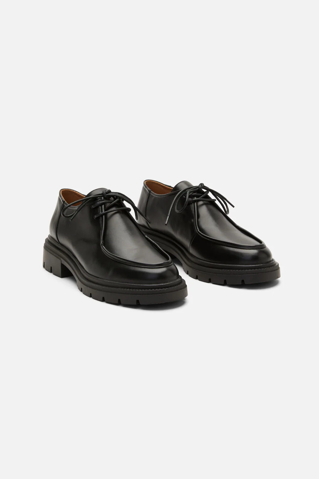 Black Lace Up Brogue