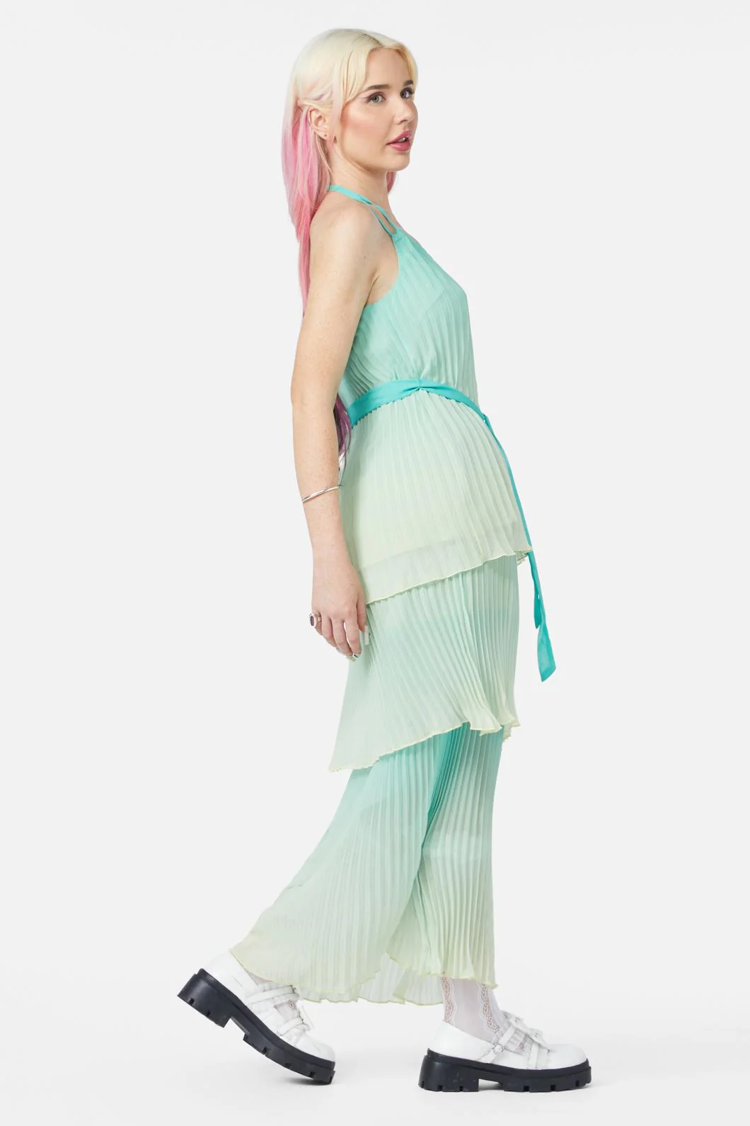 Shell Halter Neck Top