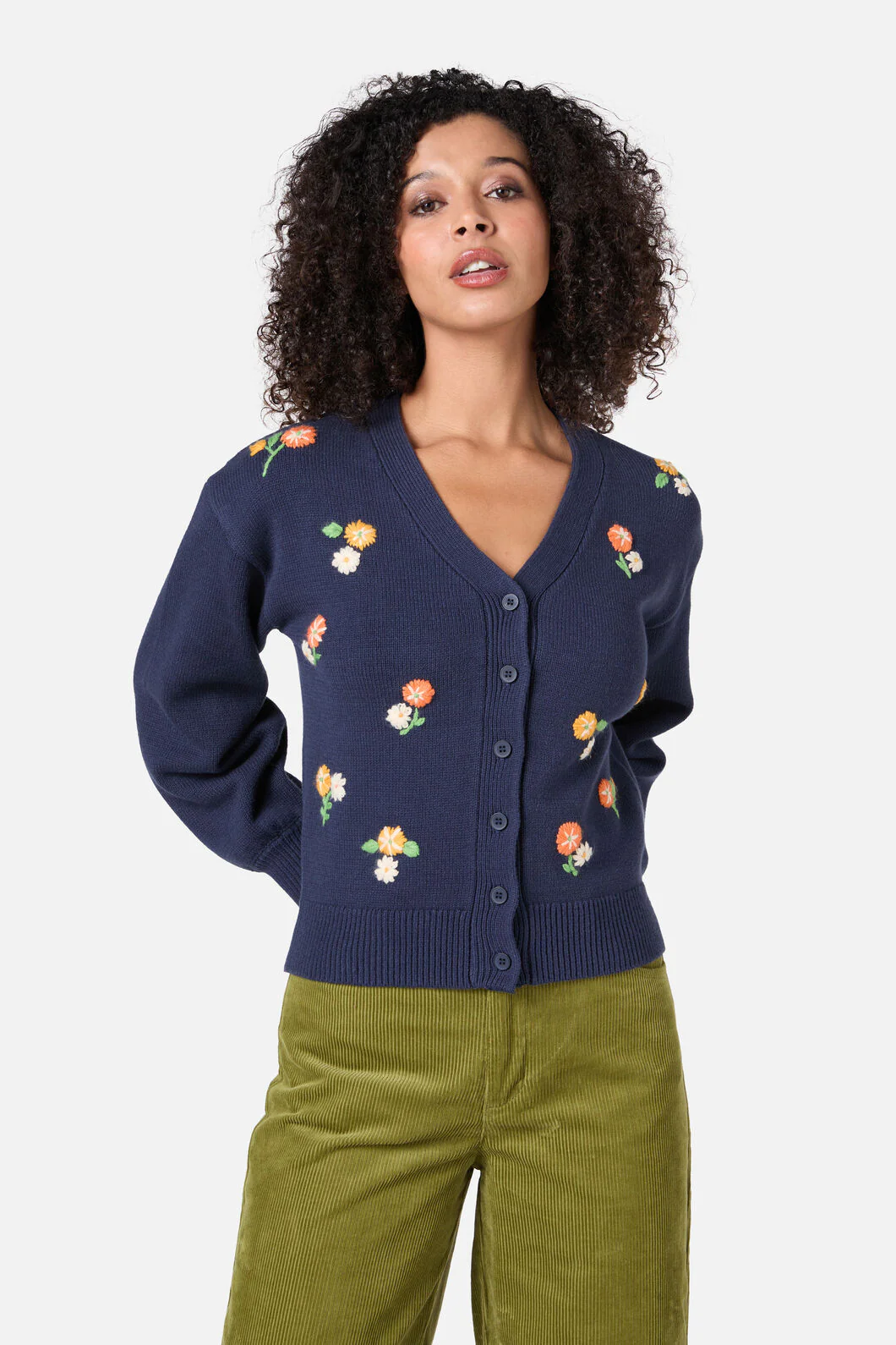 Blossom Embroidered Cardigan