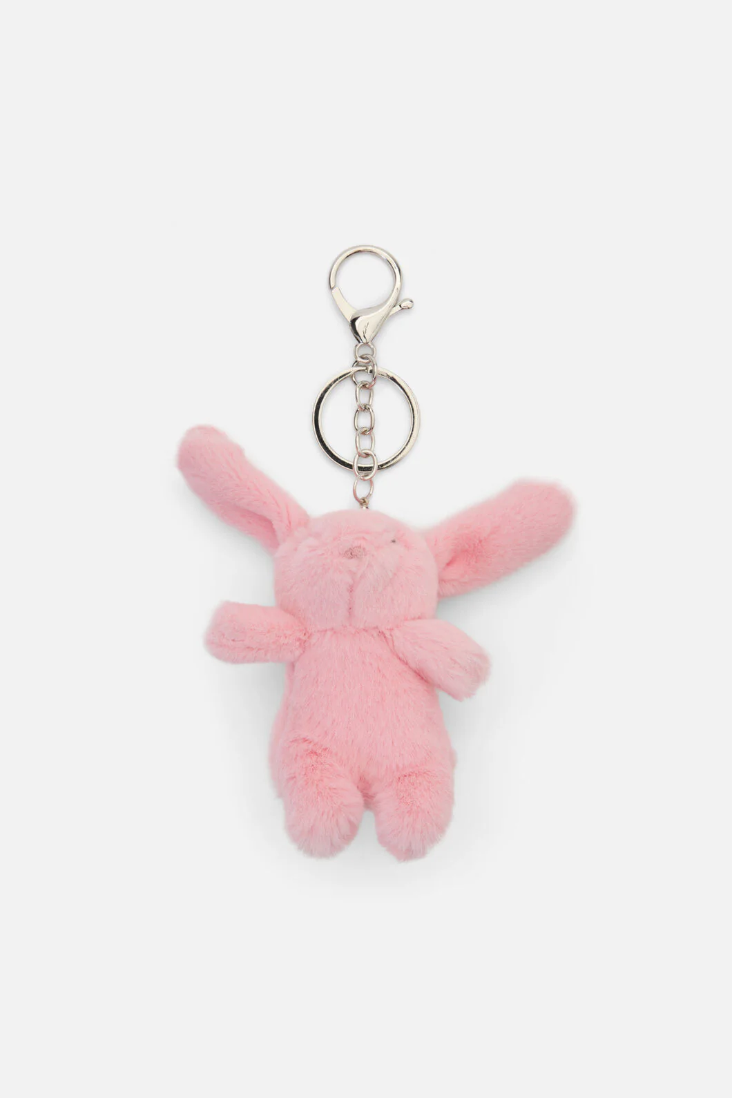 Pink Rabbit Bag Charm