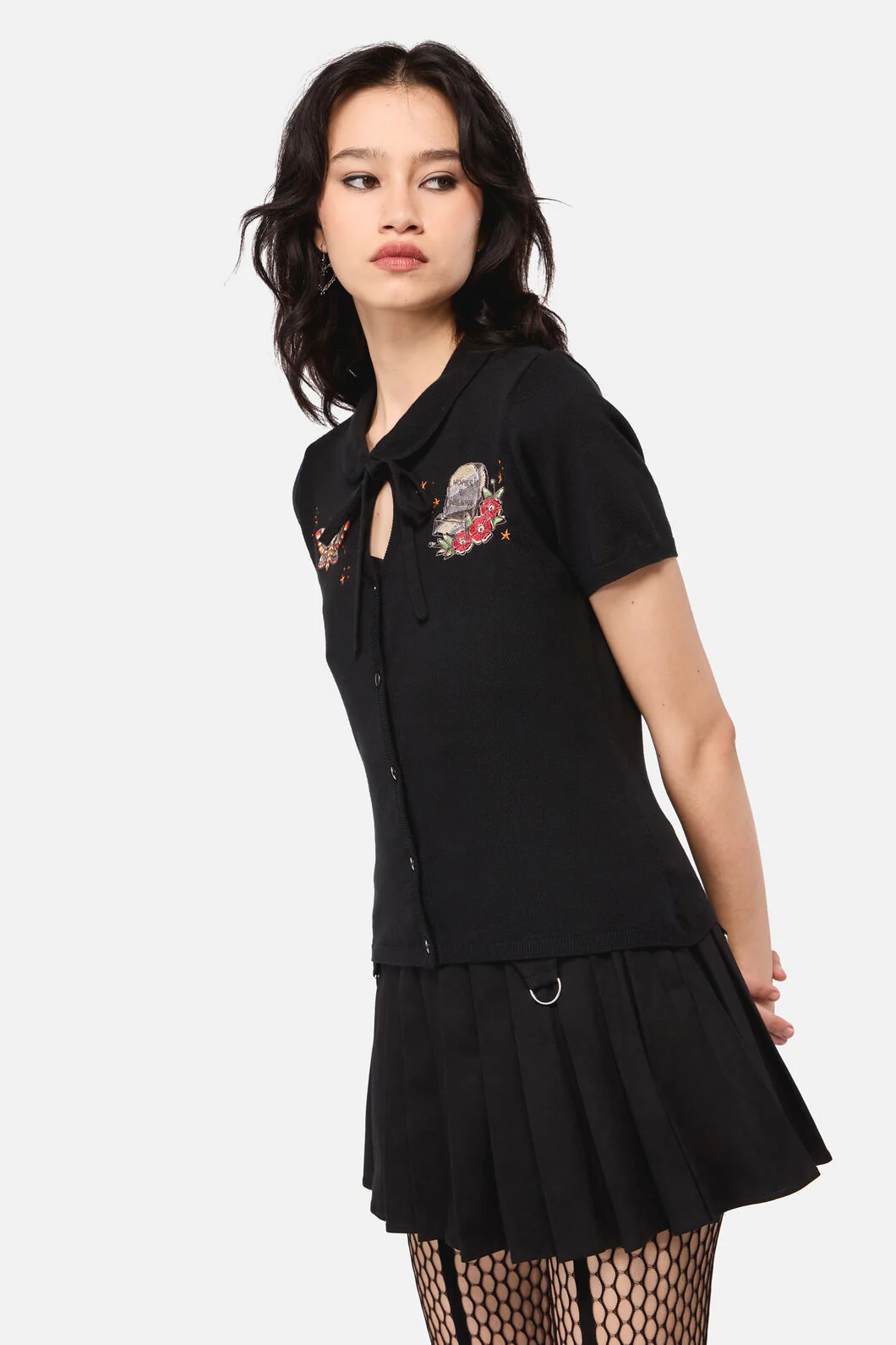 All Hallows Eve Tattoo Placement Cardigan