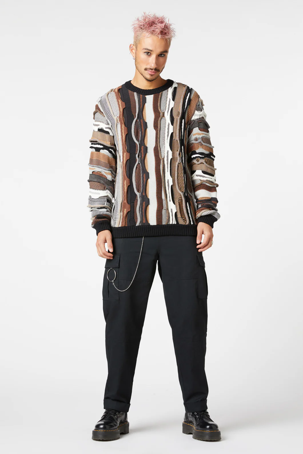 Corpse Textured Knit Jumper