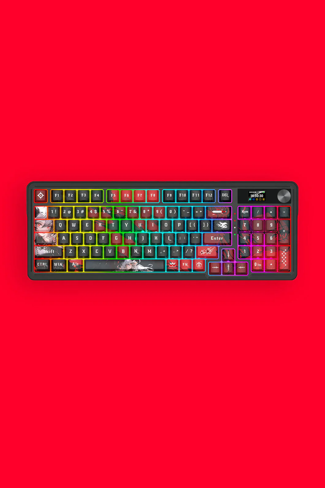 K719WGB-RGB-PRO Artemis Pro Keyboard (Black)