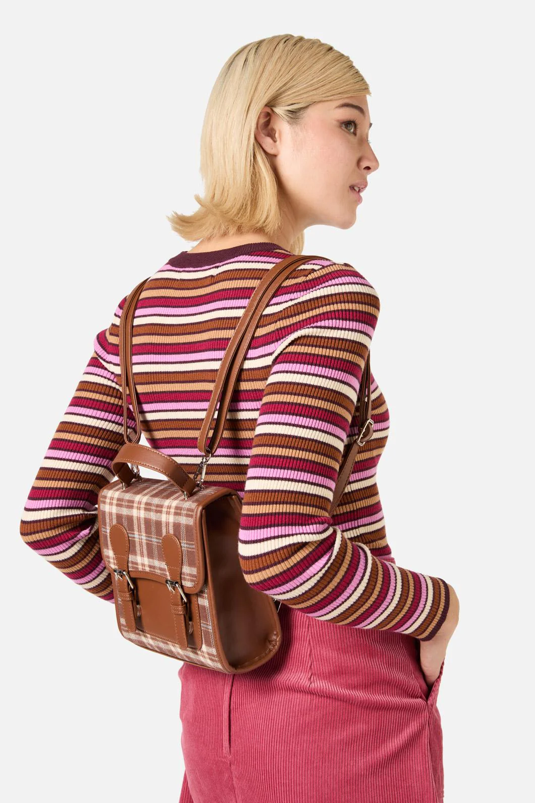 Check 2 Way Backpack