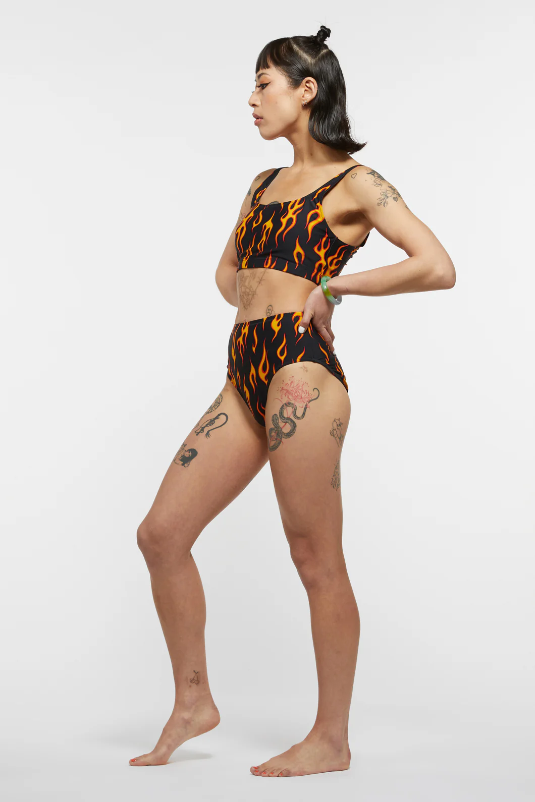 Flame On Bikini Bottom