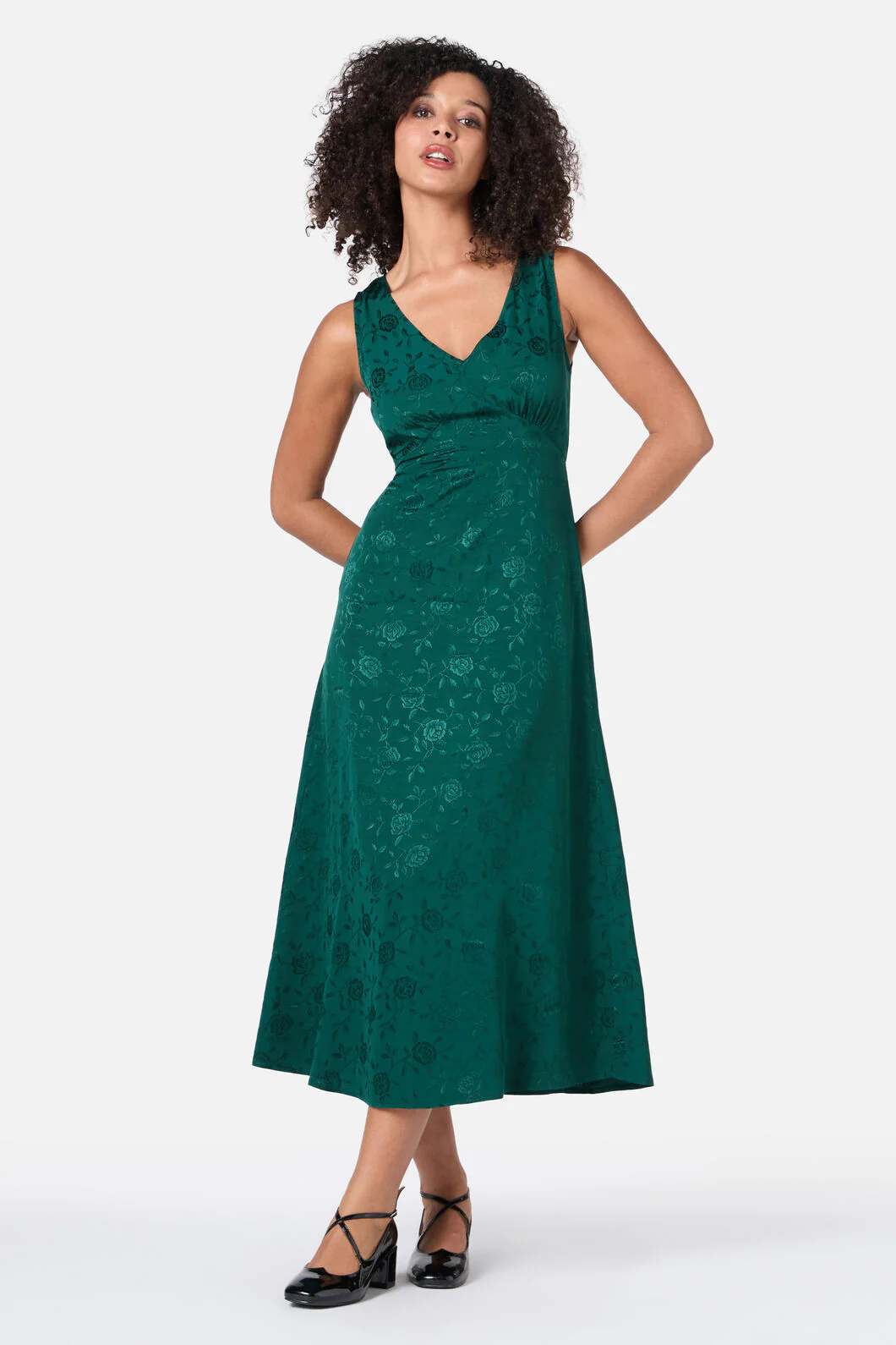 Evie Rose Midi Dress