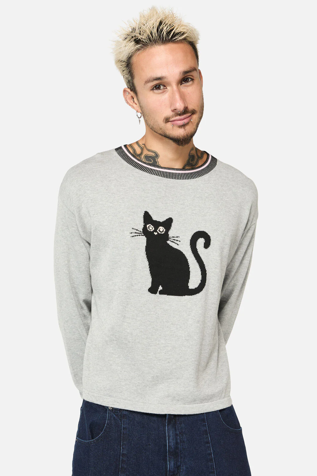 Catkins Varsity Knit Jumper