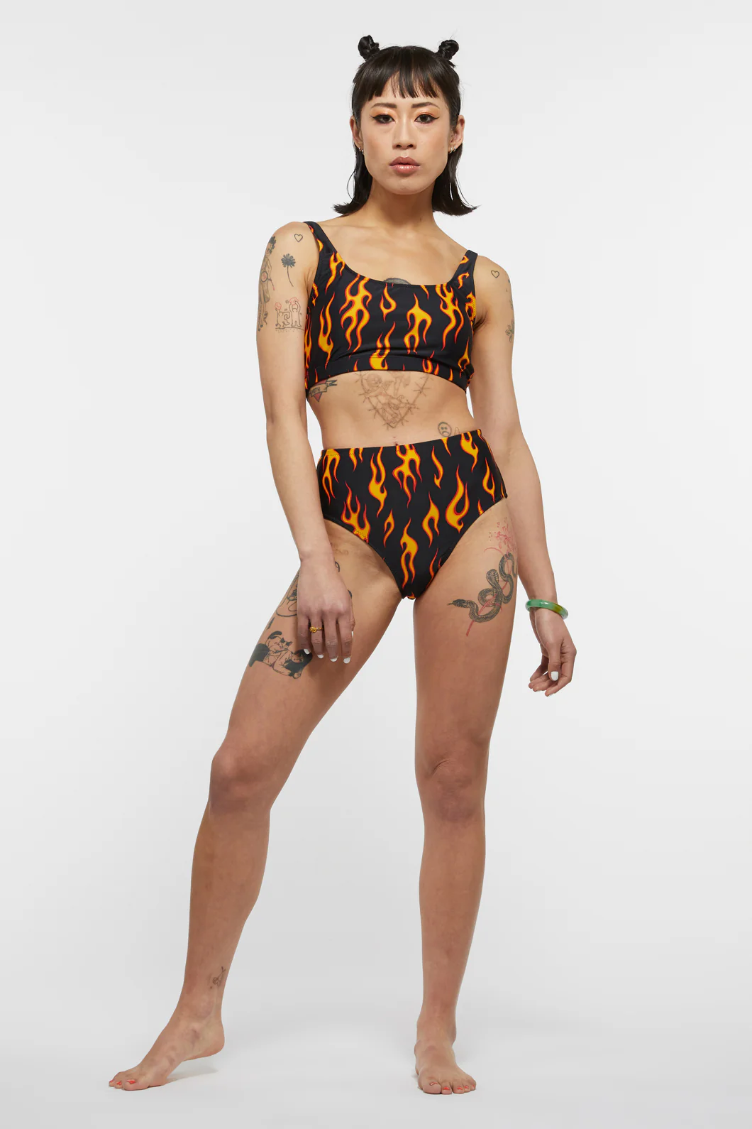 Flame On Bikini Bottom