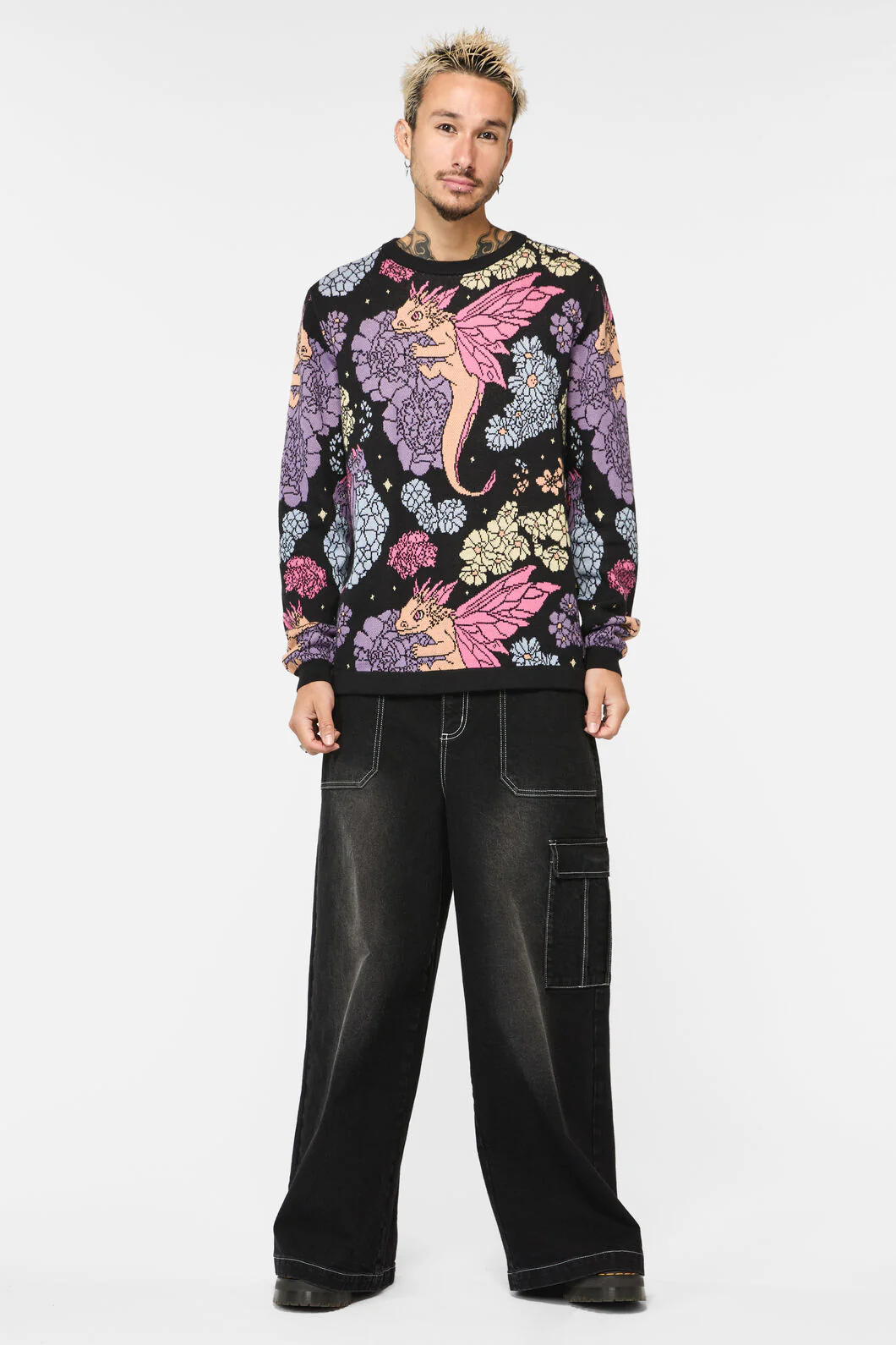 Dragons Grove Print Jumper